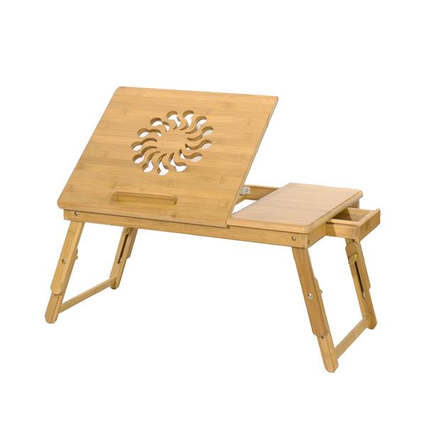 Adjustable Bamboo Bed Lap Desk